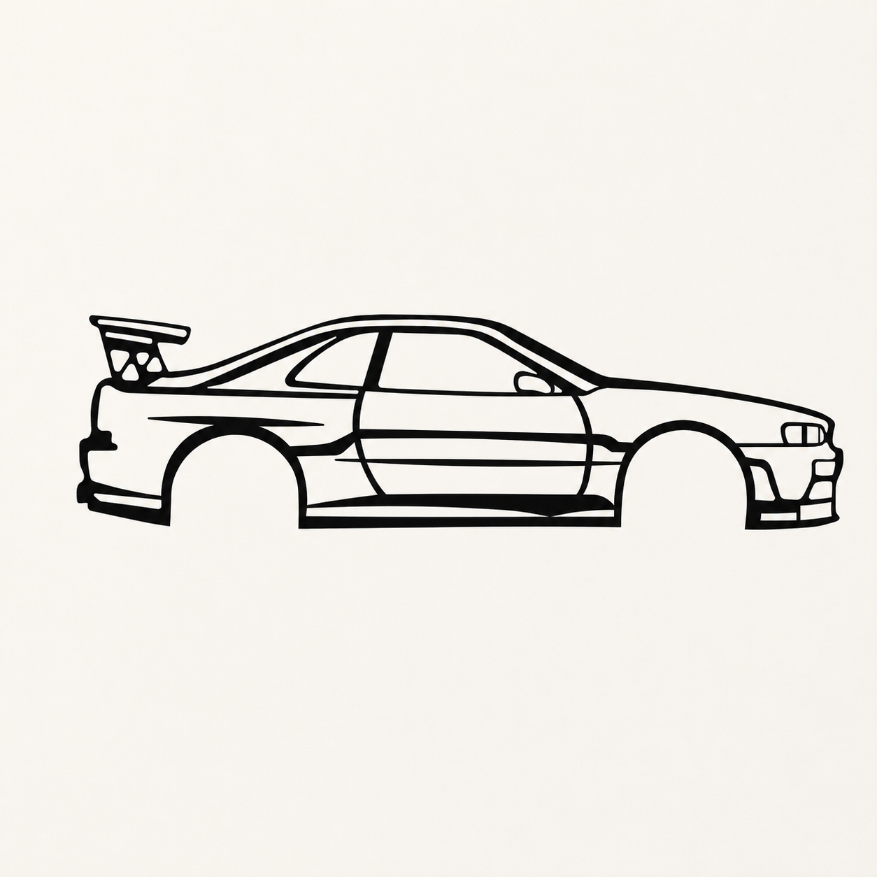 Nissan Skyline R34 Wall Art