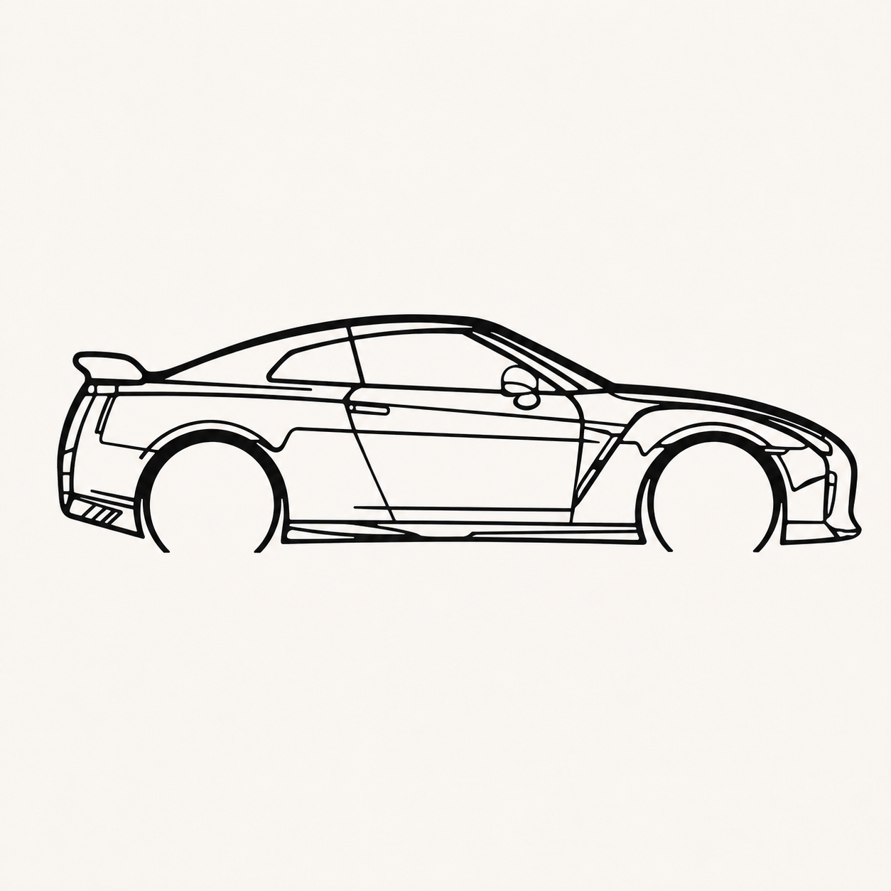 Nissan GTR R35 Wall Art