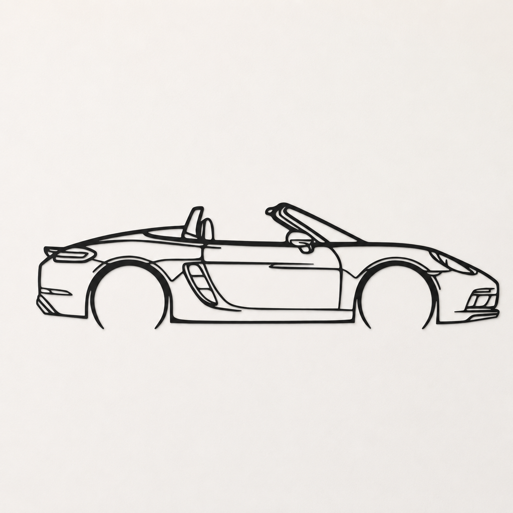Porsche 718 Boxster GTS Wall Art
