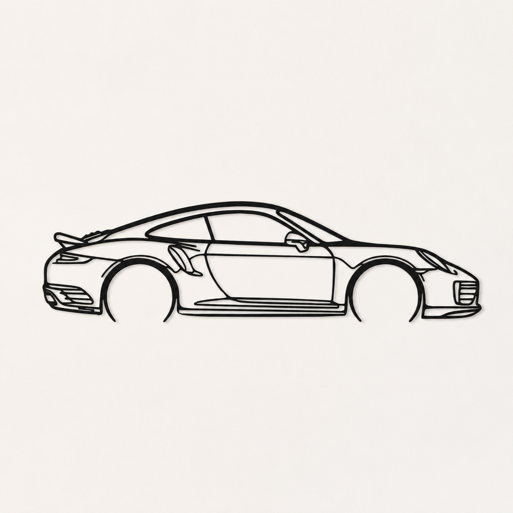 Porsche 911 991 Turbo S Wall Art