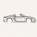 Porsche 718 Spider GTS Wall Art