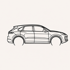 Porsche Cayenne Turbo Wall Art