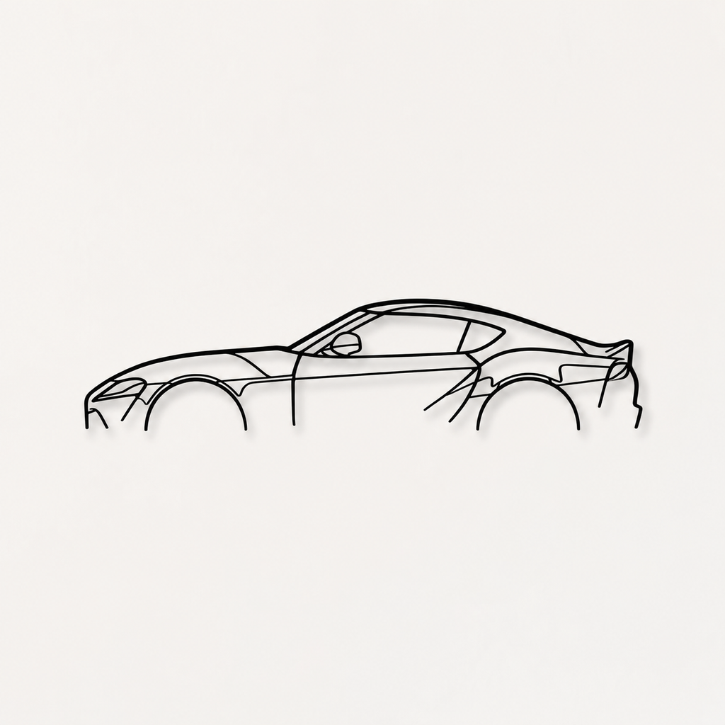 Toyota Supra MK5 Wall Art