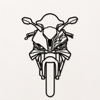 BMW M 1000RR Front View Wall Art
