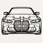 BMW M4 CSL Wall Art
