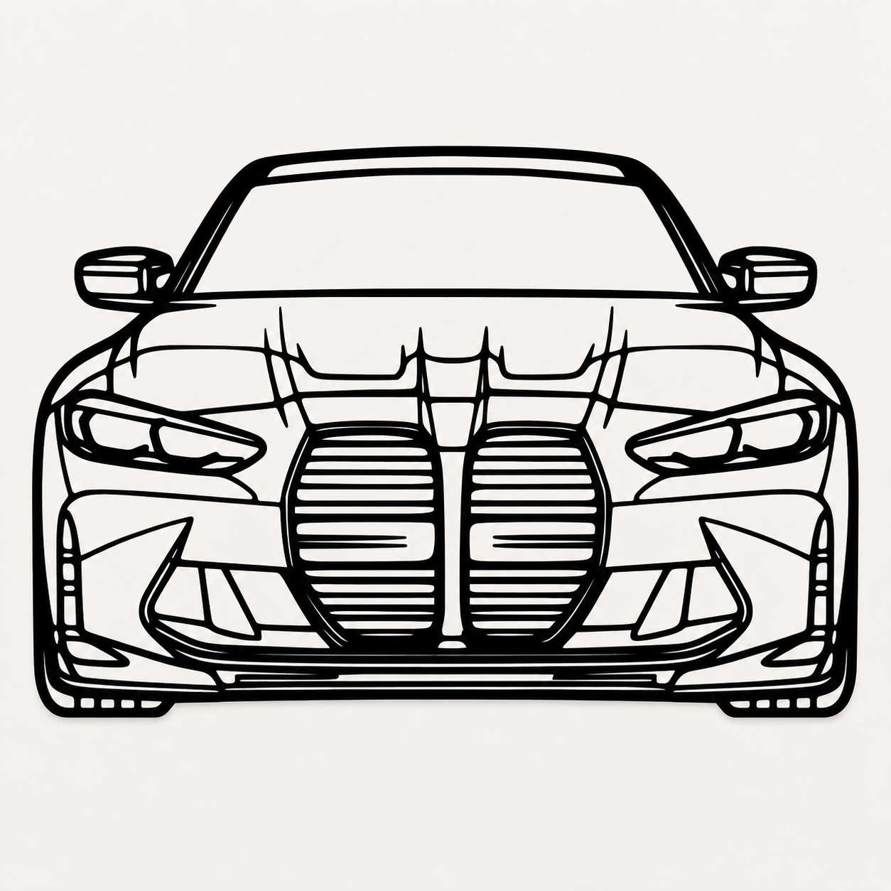 BMW M4 CSL Wall Art