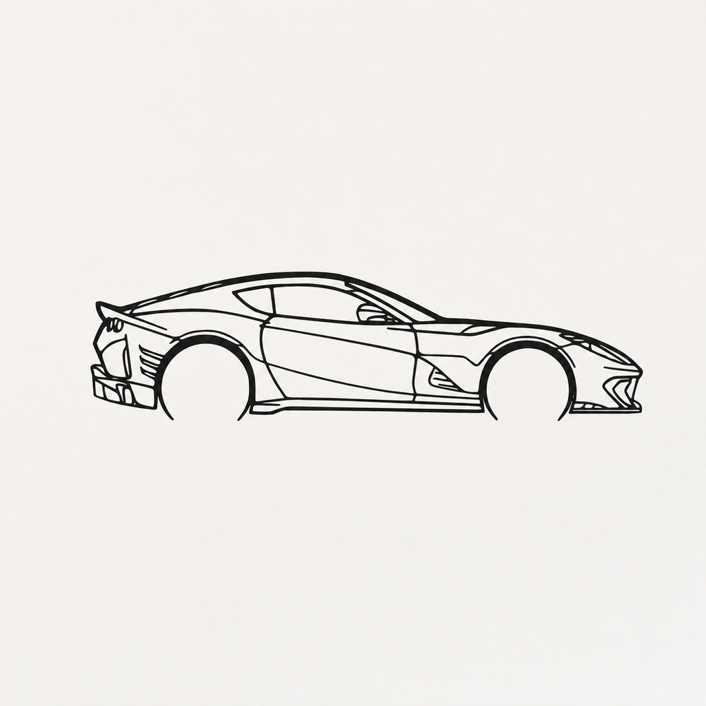 Ferrari 812 F12 Wall Art