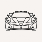 Ferrari LA Ferrari Wall Art