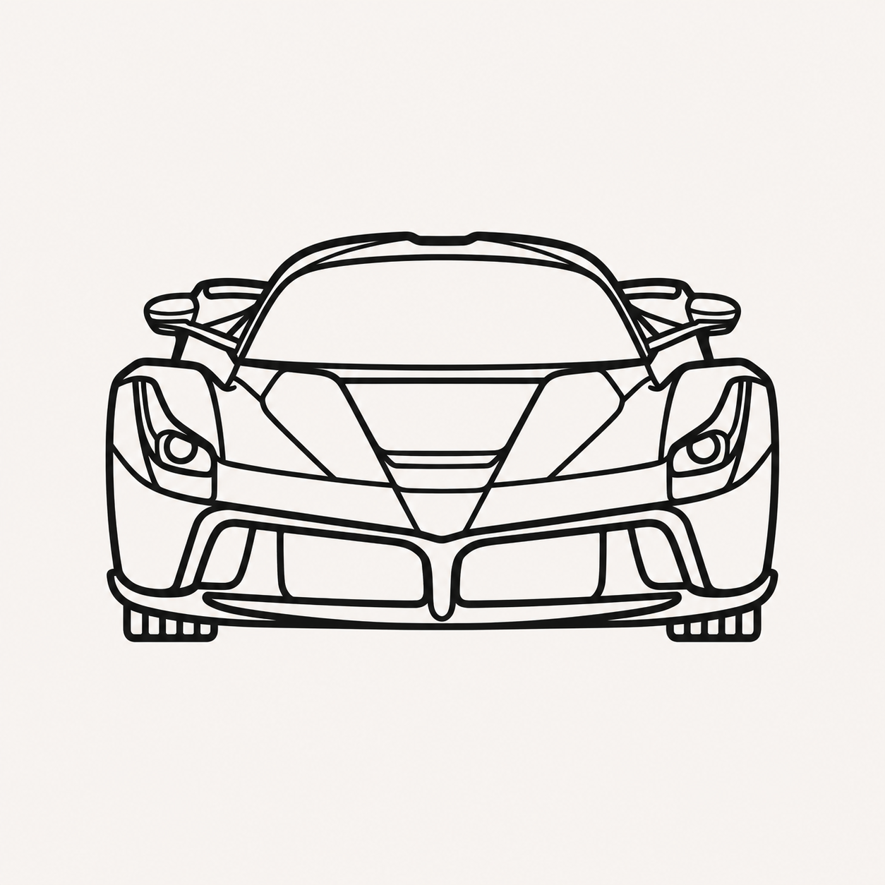 Ferrari LA Ferrari Wall Art
