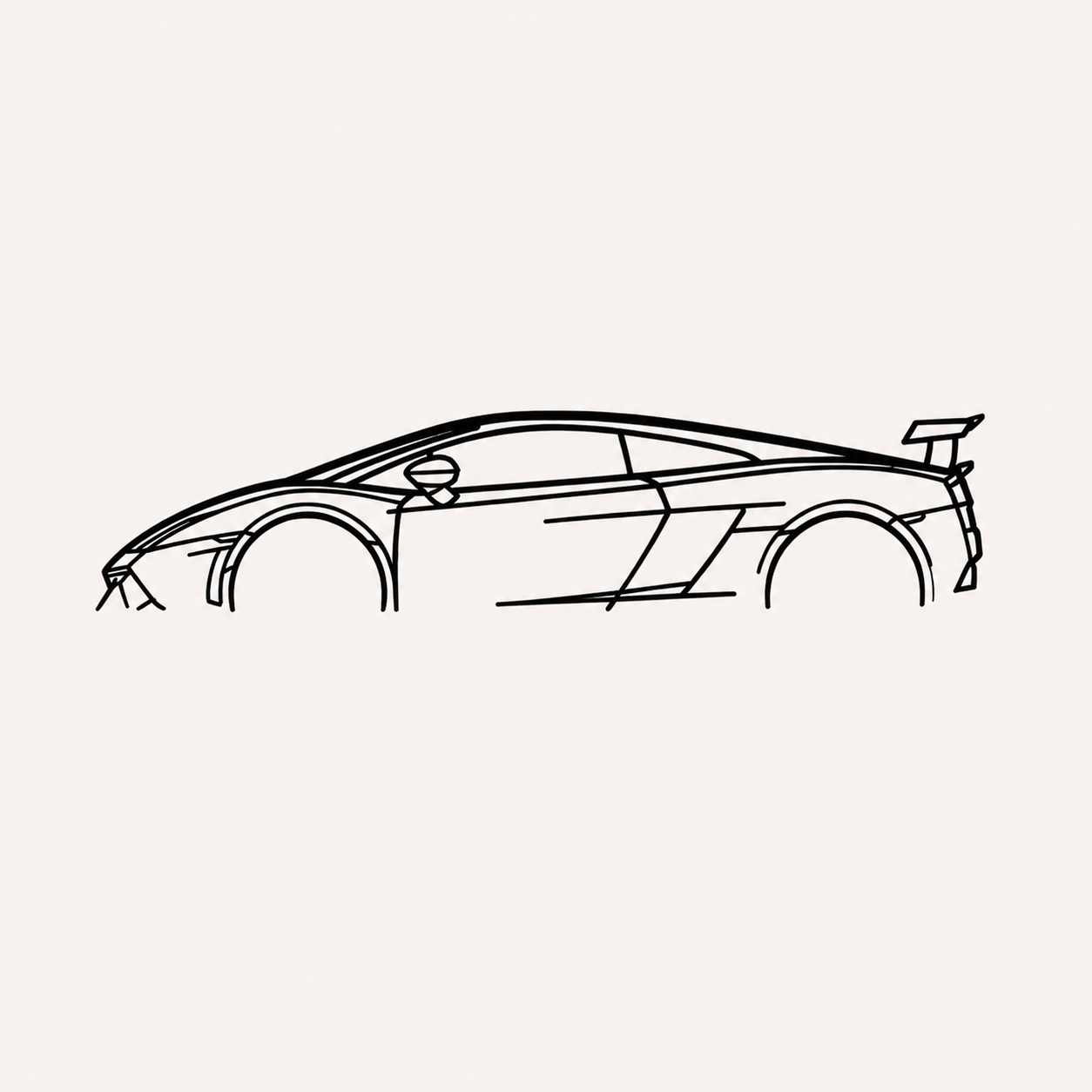 Lamborghini Gallardo Wall Art
