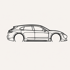 Porsche Taycan Turbo S Wall Art