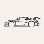Porsche 911 GT2 RS Clubsport Wall Art