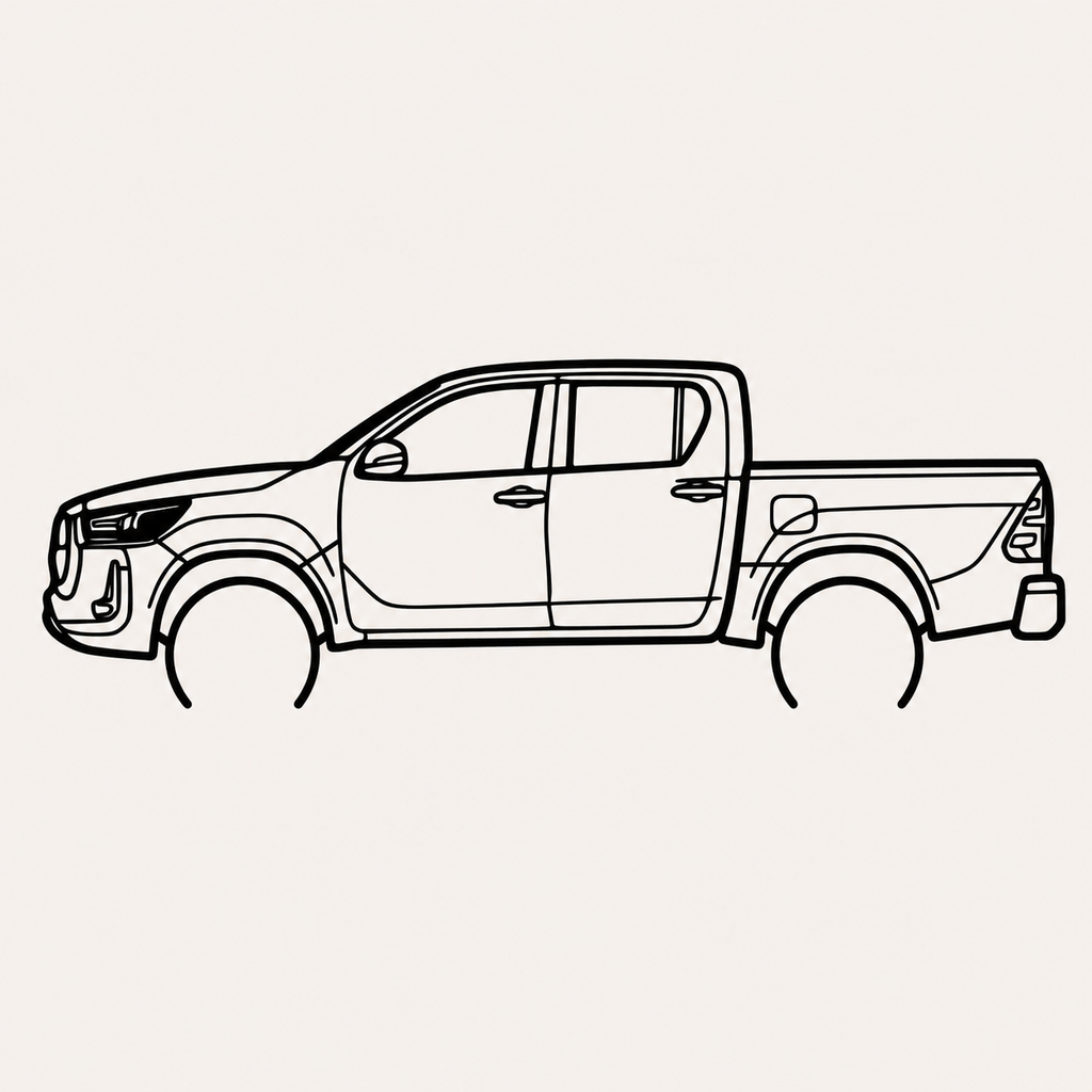 Toyota Hilux Wall Art