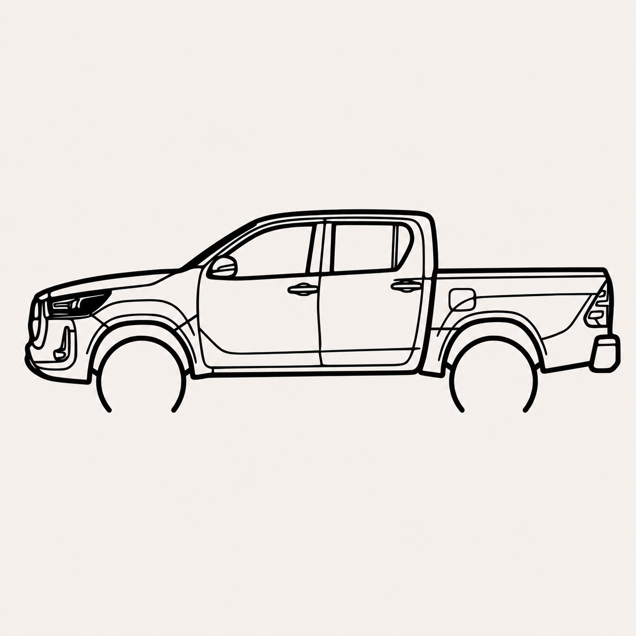 Toyota Hilux Wall Art