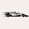 F1 Speed Wall Art