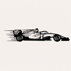 F1 Speed Wall Art