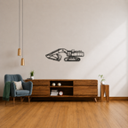 Excavator Wall Art