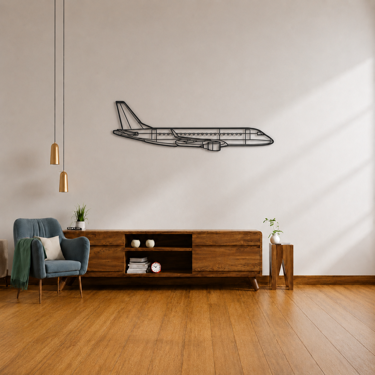 Embraer E175 Wall Art