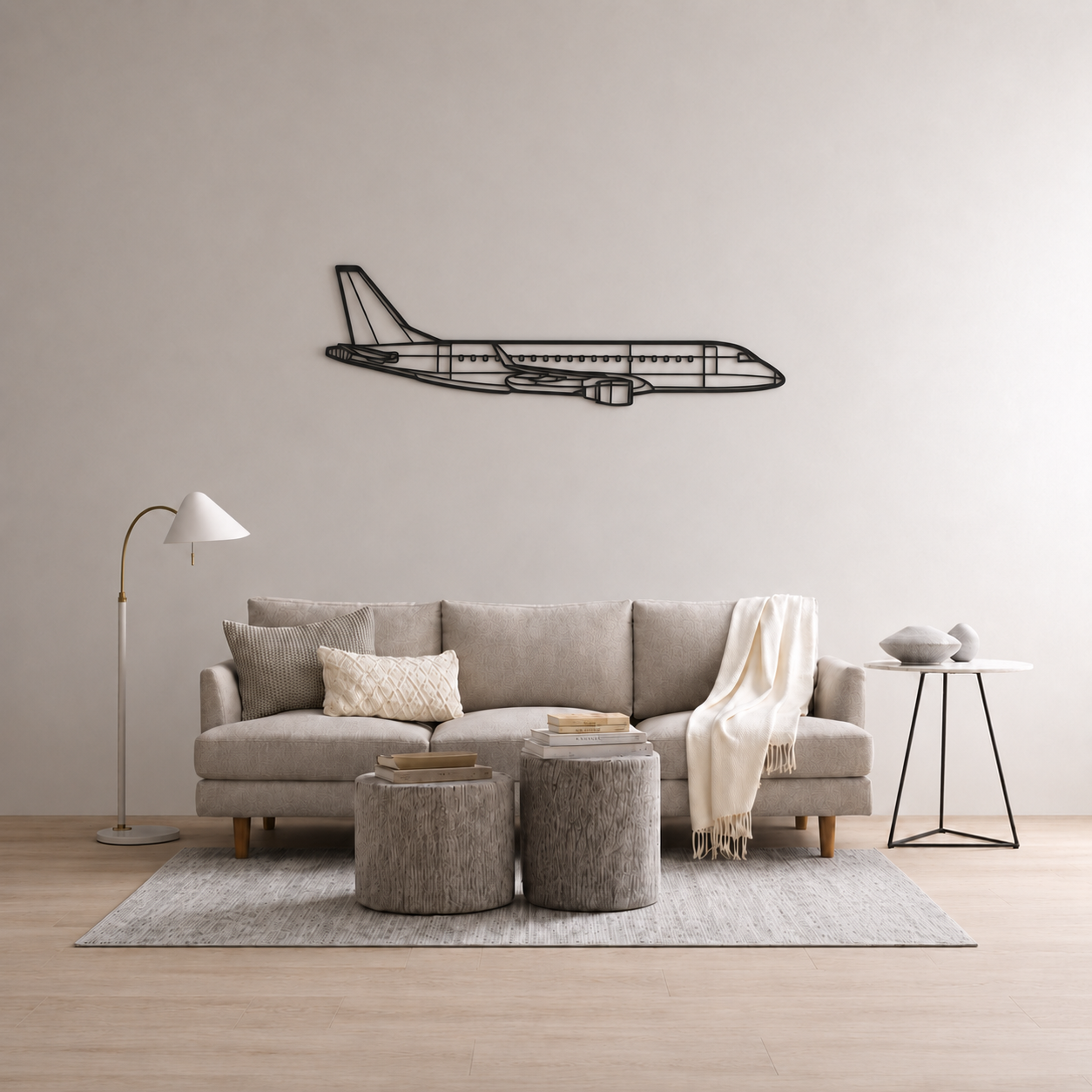 Embraer E175 Wall Art