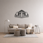 F1 Front view Wall Art