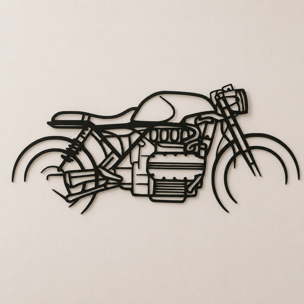 BMW K1100 Cafe Racer Wall Art