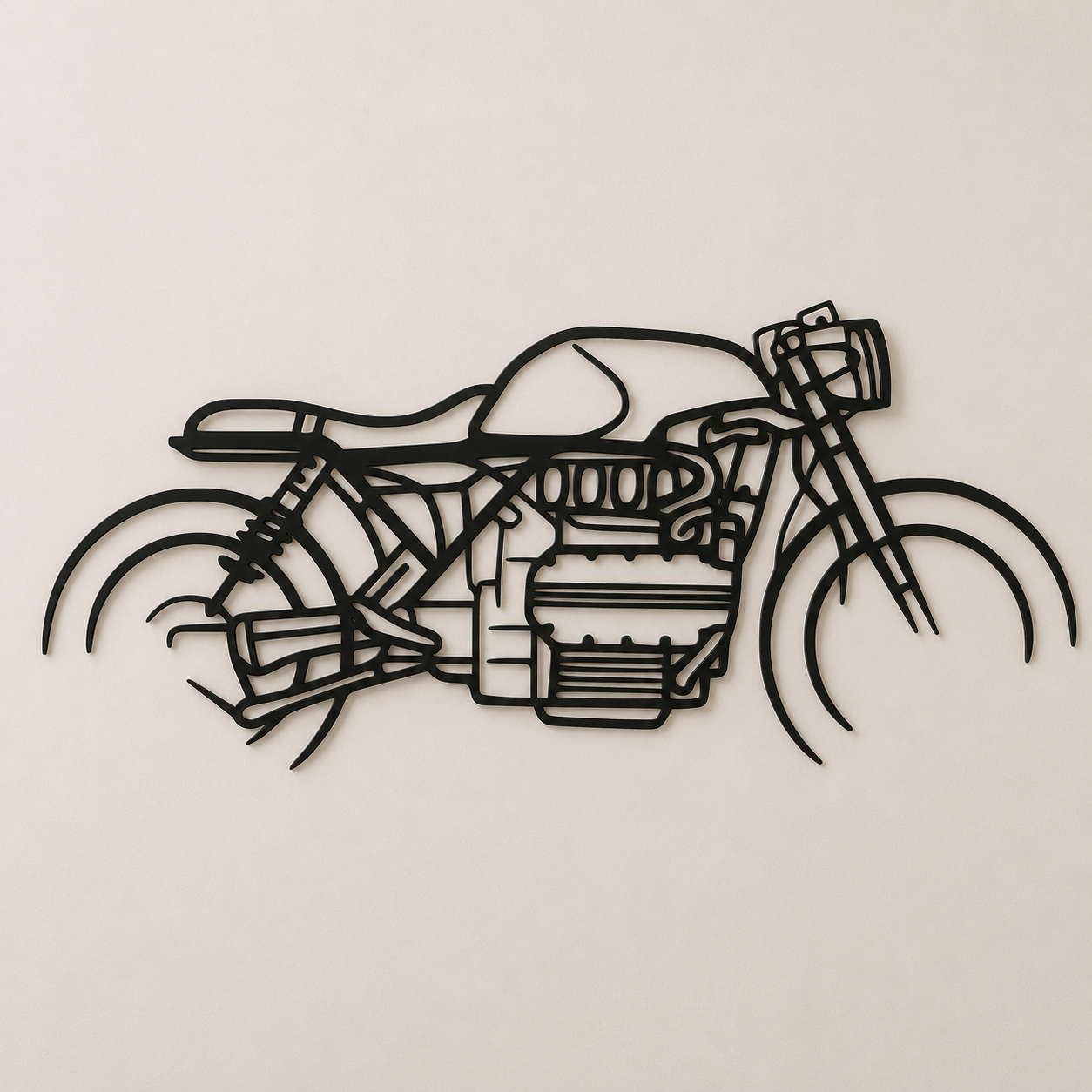 BMW K1100 Cafe Racer Wall Art
