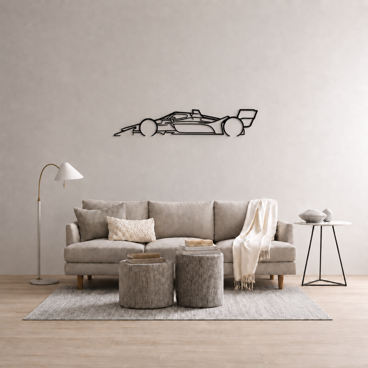 F1 Indy car Wall Art