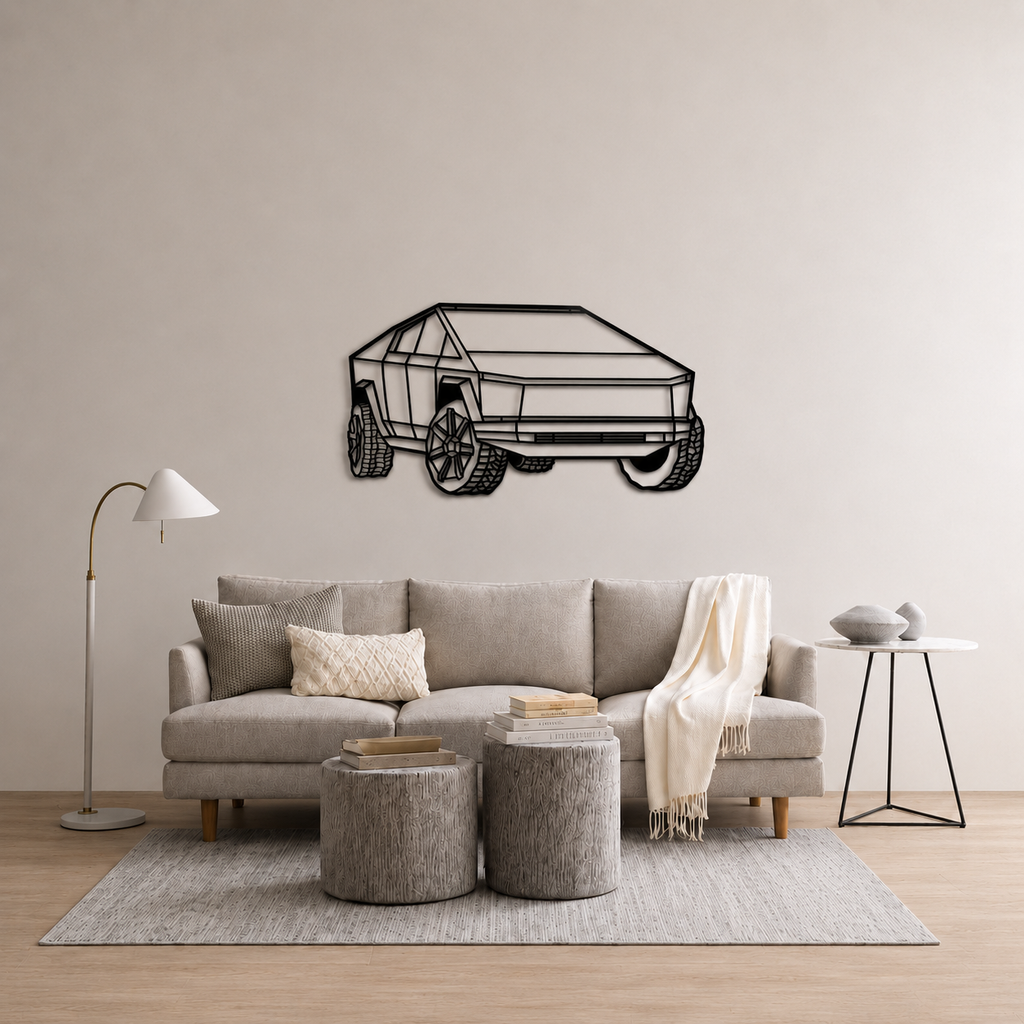 Cyber truck Wall Art