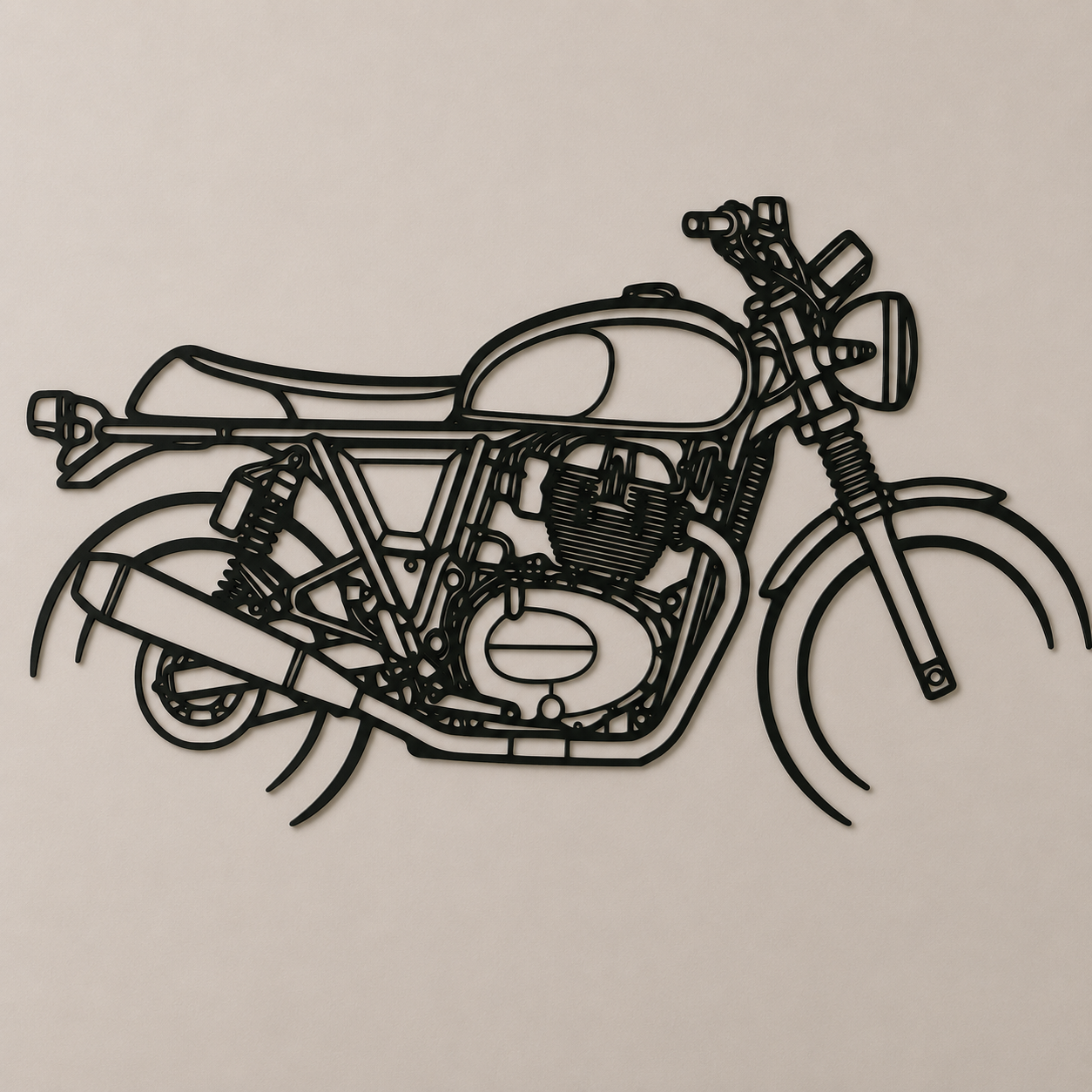 RE INTERCEPTOR 650 Wall Art