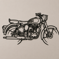 RE Classic 350 Wall Art