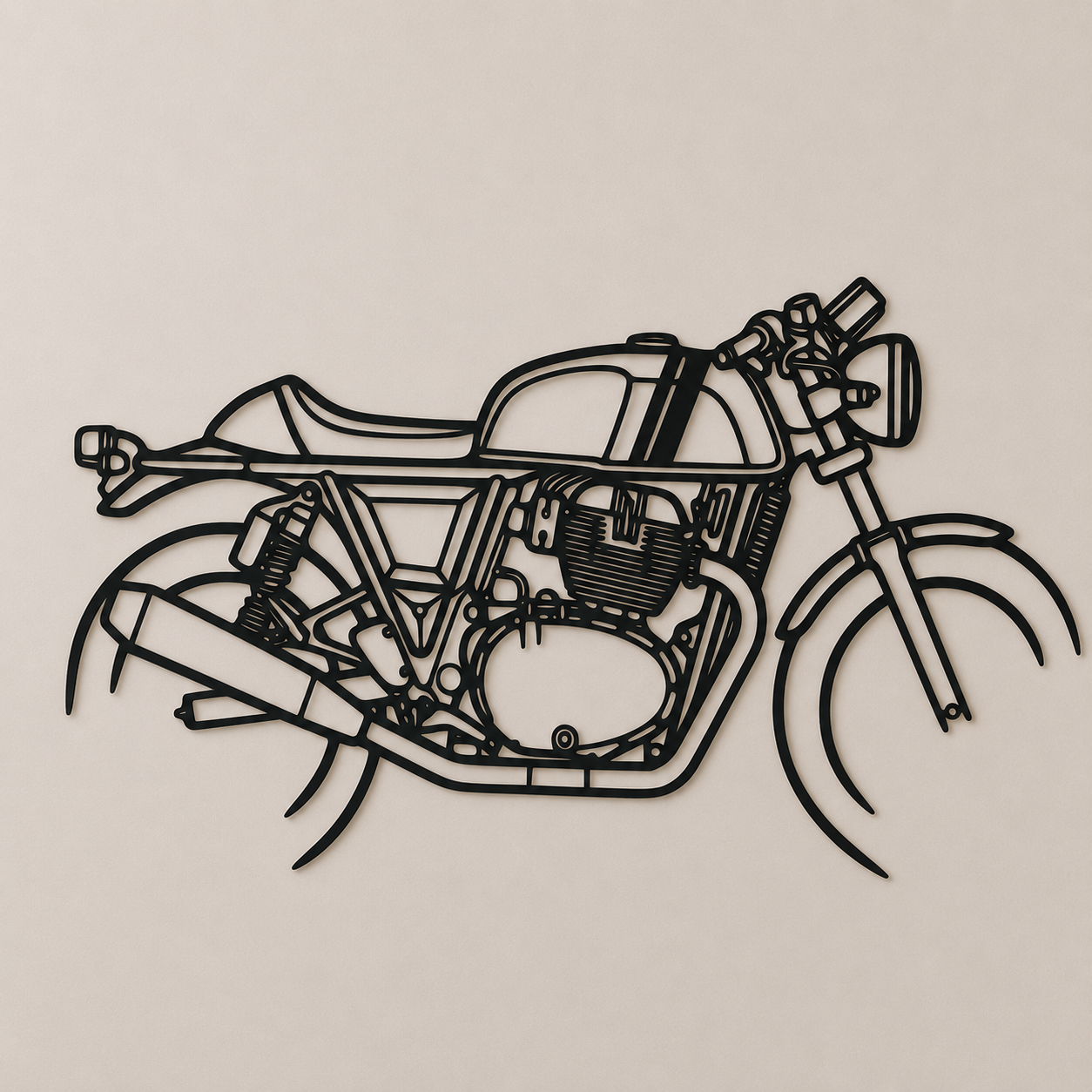 RE Continental GT 650 Wall Art