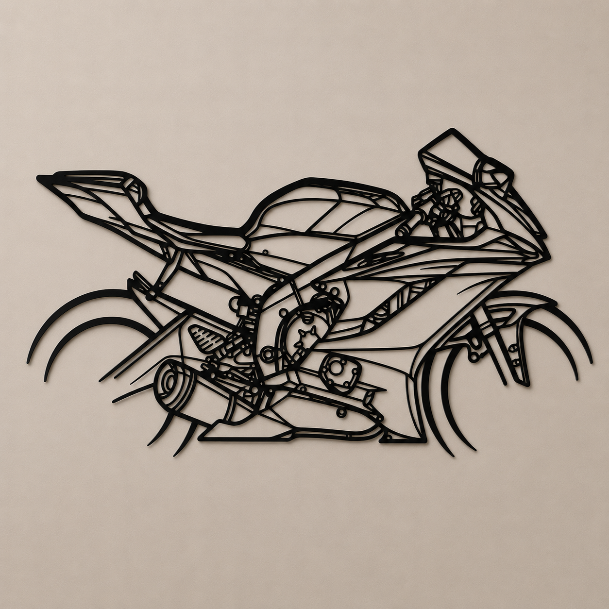 Yamaha R6 Wall Art