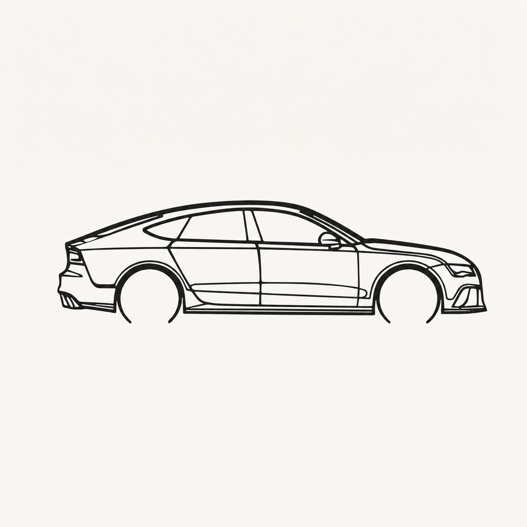 Audi RS7 MK1 Wall Art