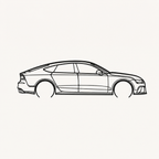 Audi RS7 MK1 Wall Art