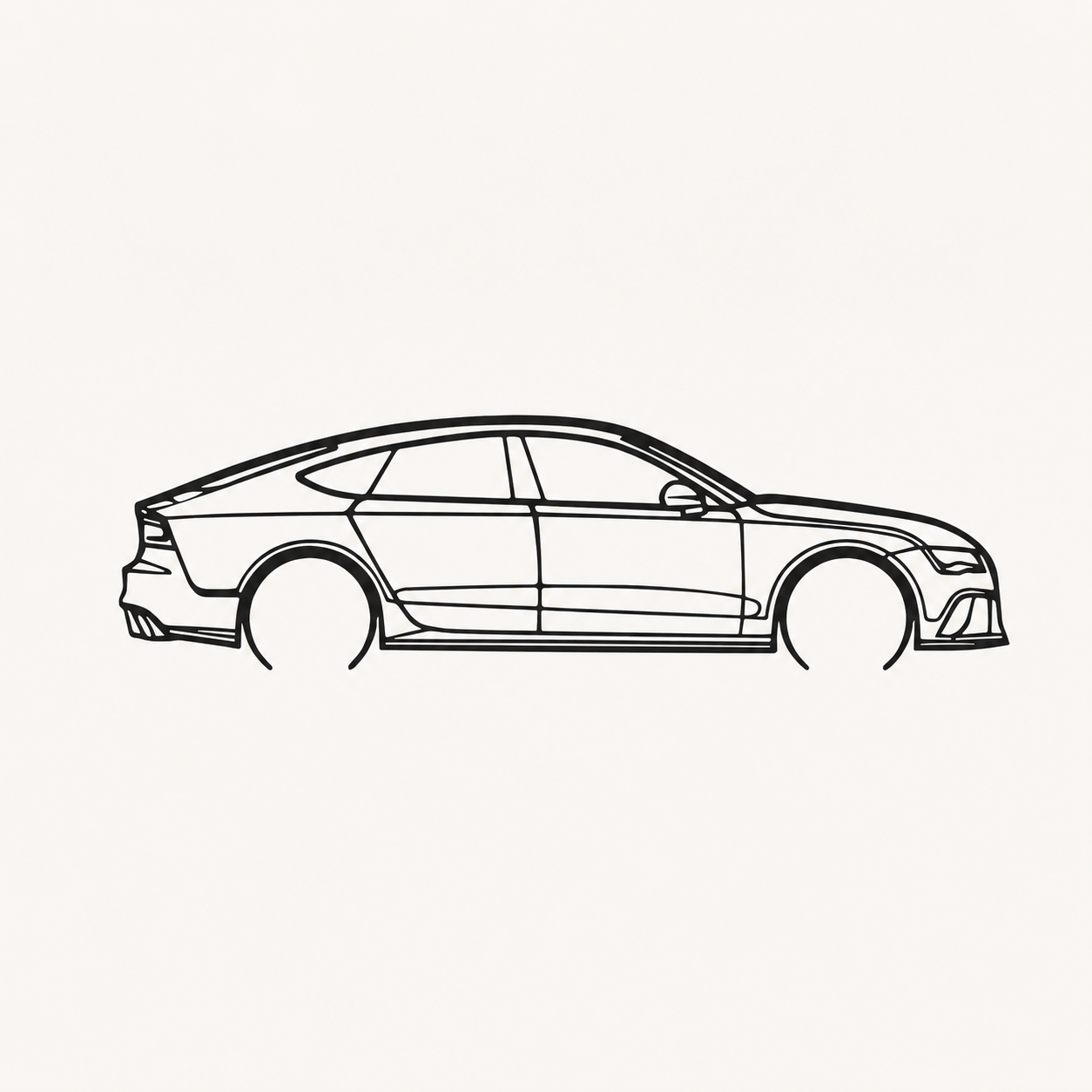 Audi RS7 MK1 Wall Art