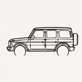 Mercedes G-Class  Wall Art