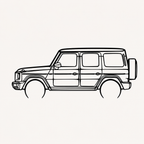 Mercedes G-Class  Wall Art