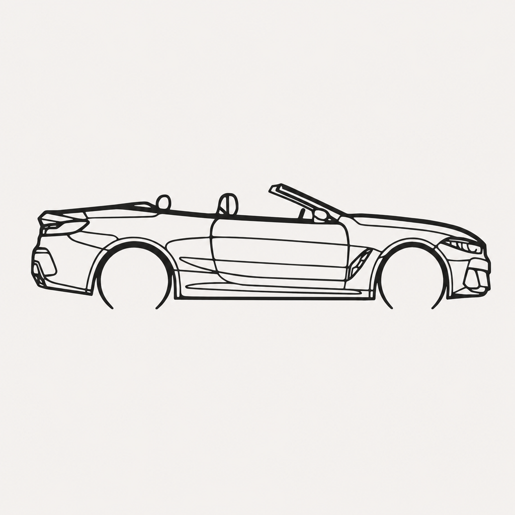 BMW 850i Wall