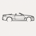 BMW 850i Wall