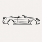 BMW 850i Wall