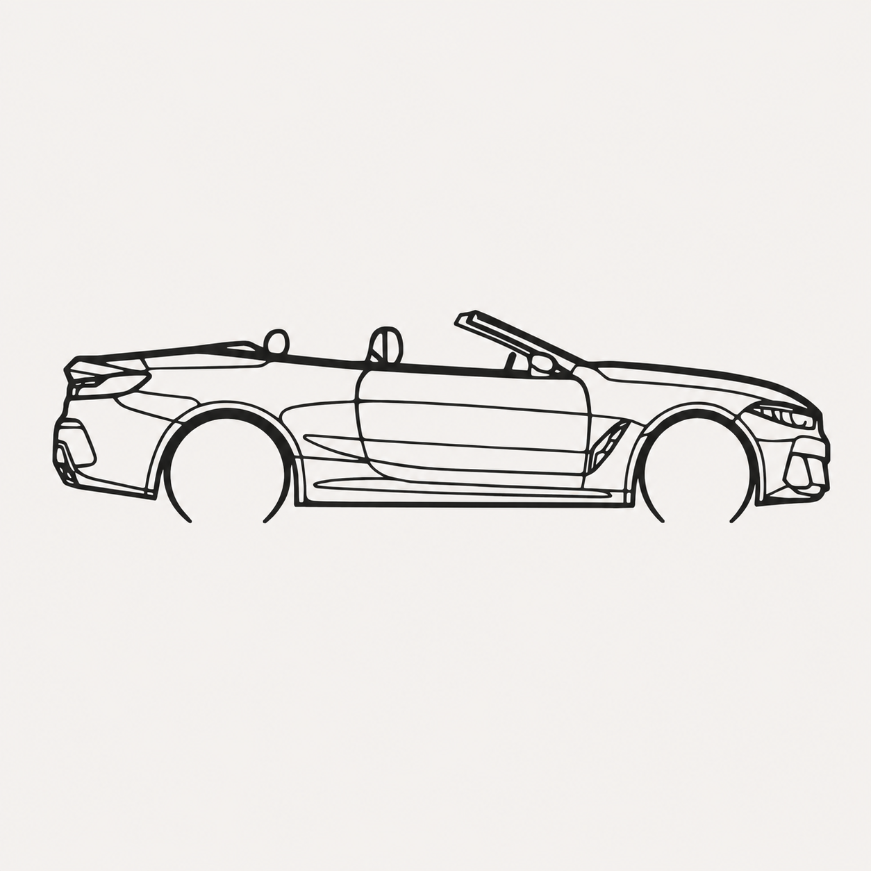 BMW 850i Wall