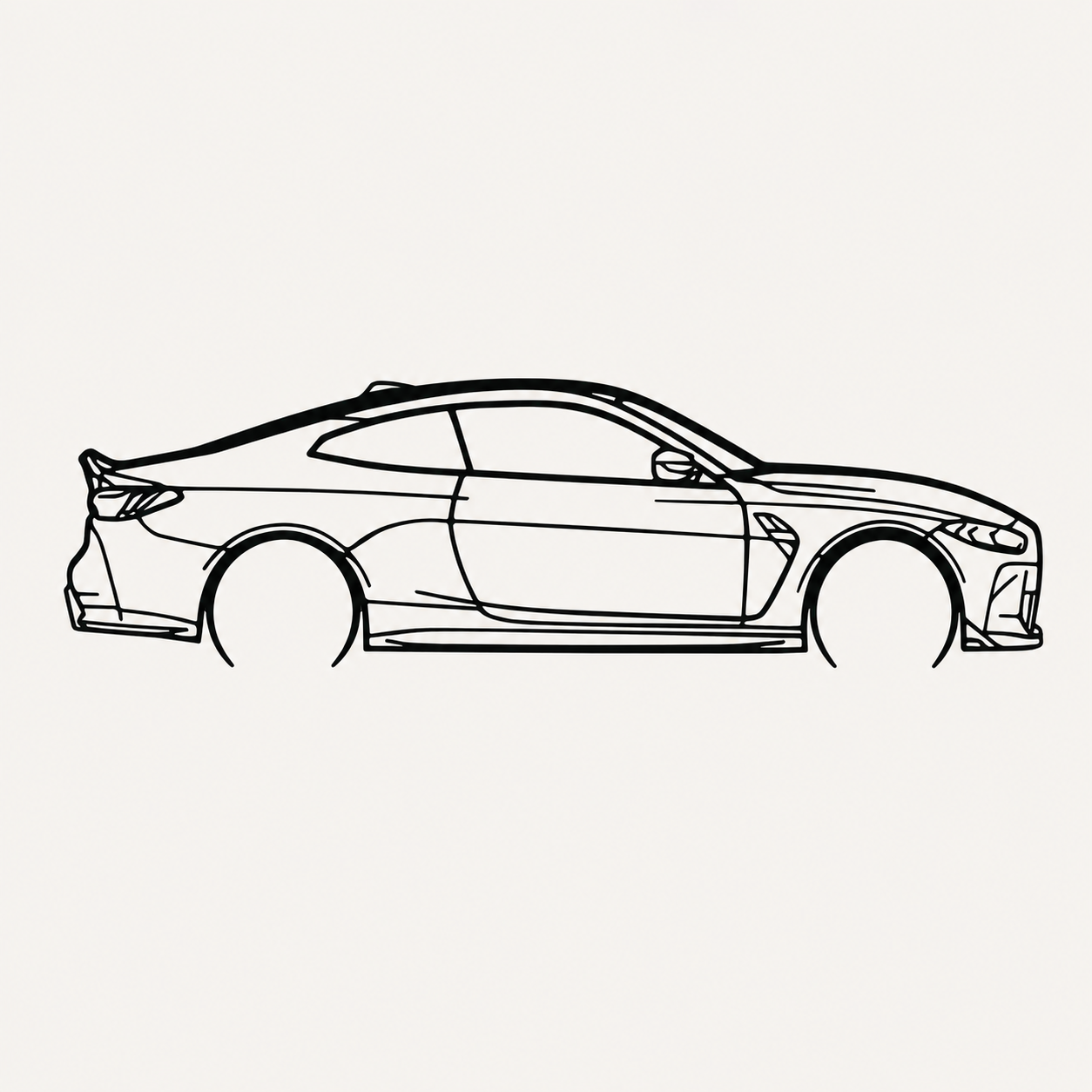BMW M4 CSL Wall Art