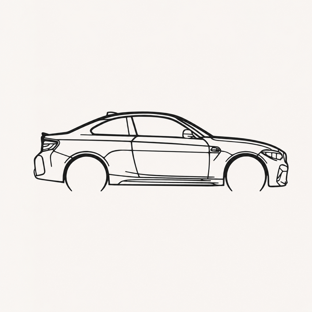 BMW M2 Wall Art