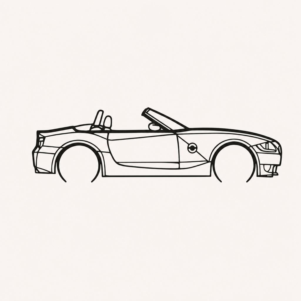 BMW Z4M Wall Art