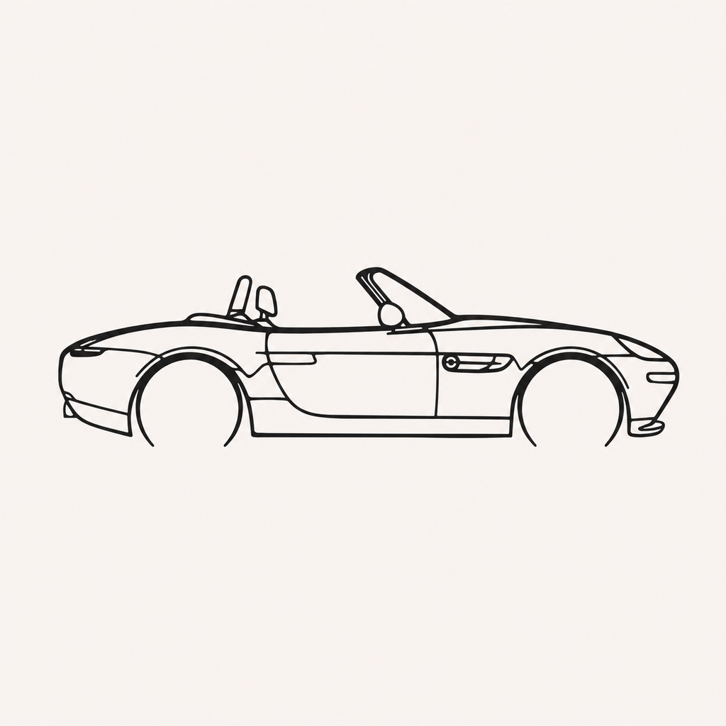 BMW Z8 Wall Art