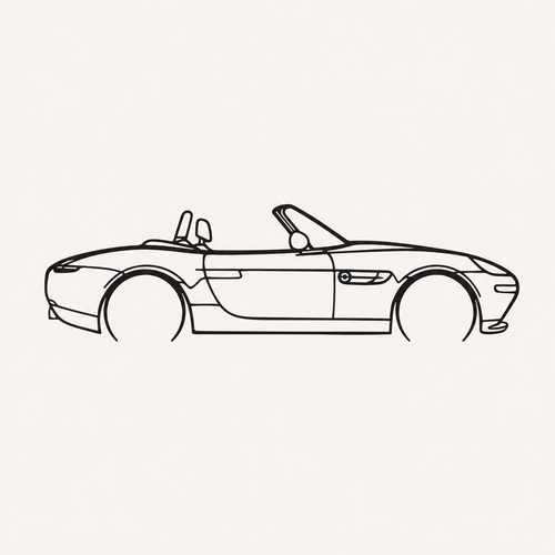BMW Z8 Wall Art