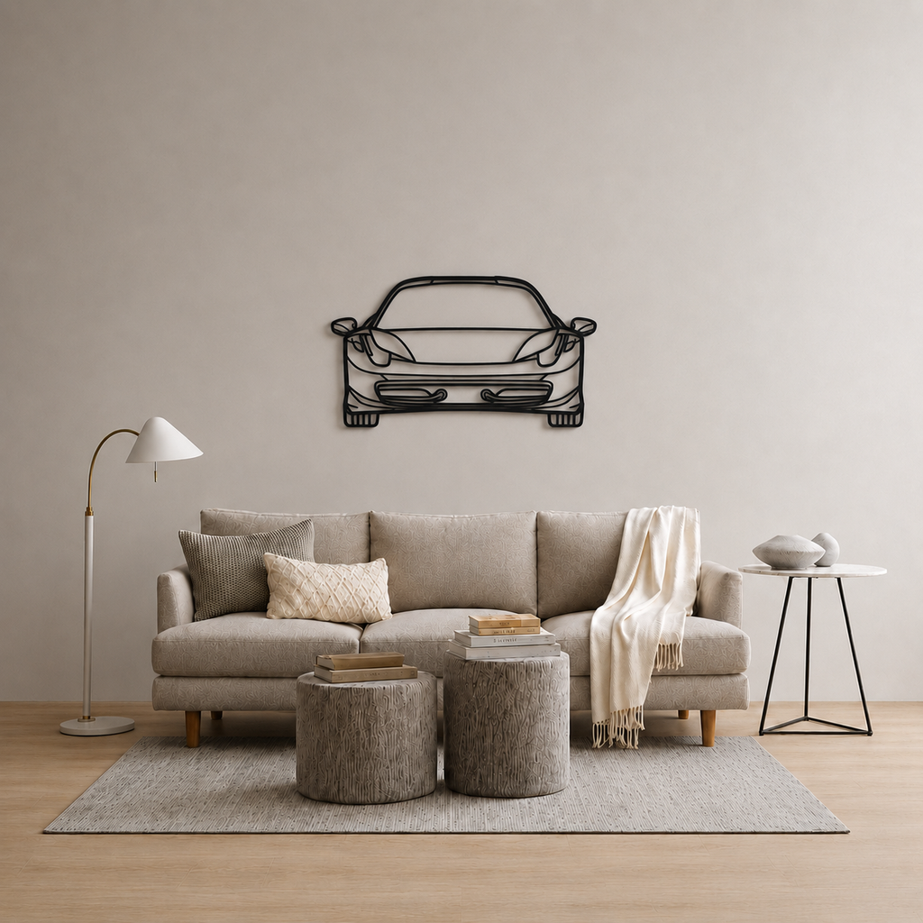 Ferrari 458 Speciale Front view Wall Art