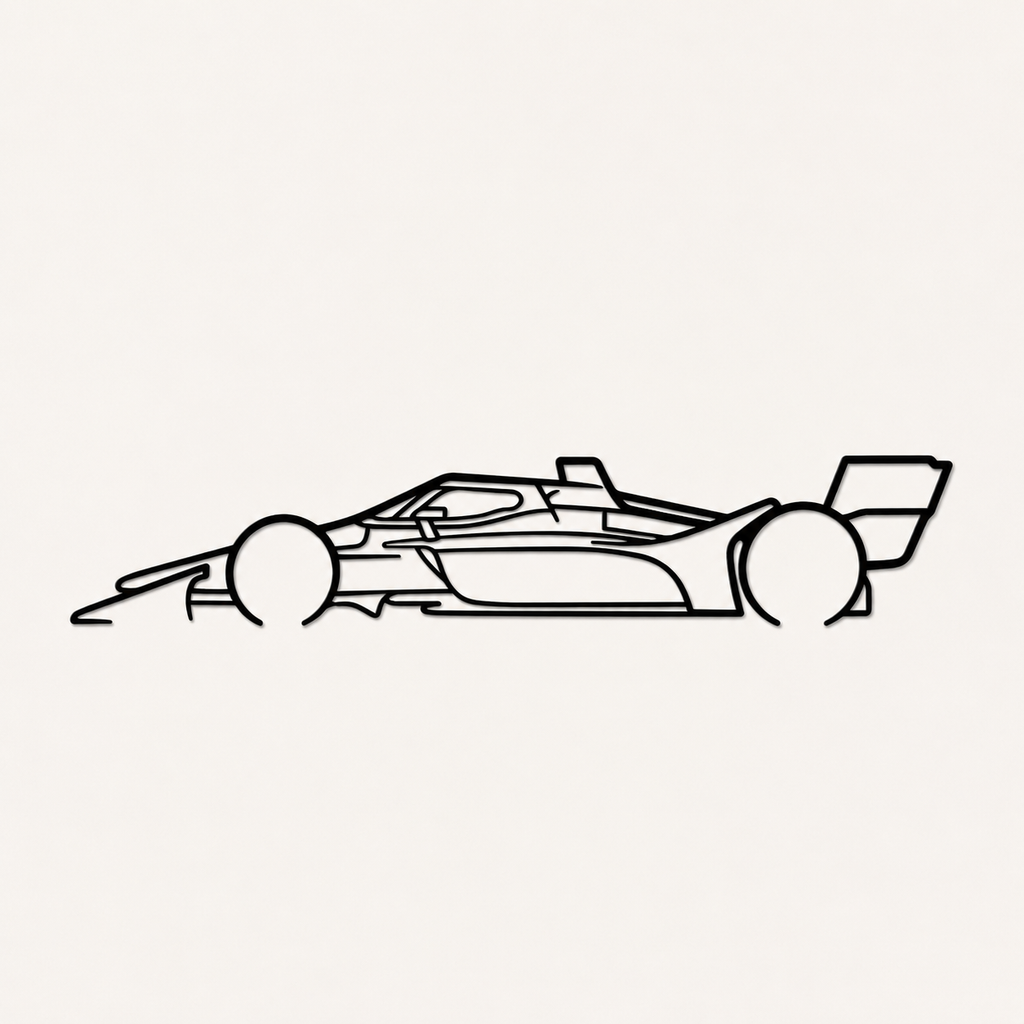 F1 Indy car Wall Art