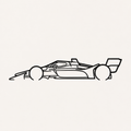 F1 Indy car Wall Art