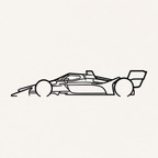 F1 Indy car Wall Art